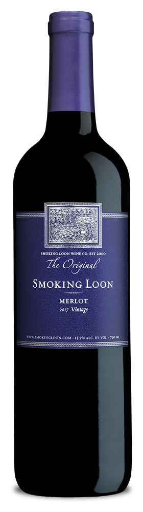 Smoking Loon Merlot bottle