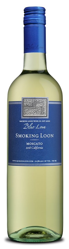 Smoking Loon Moscato bottle